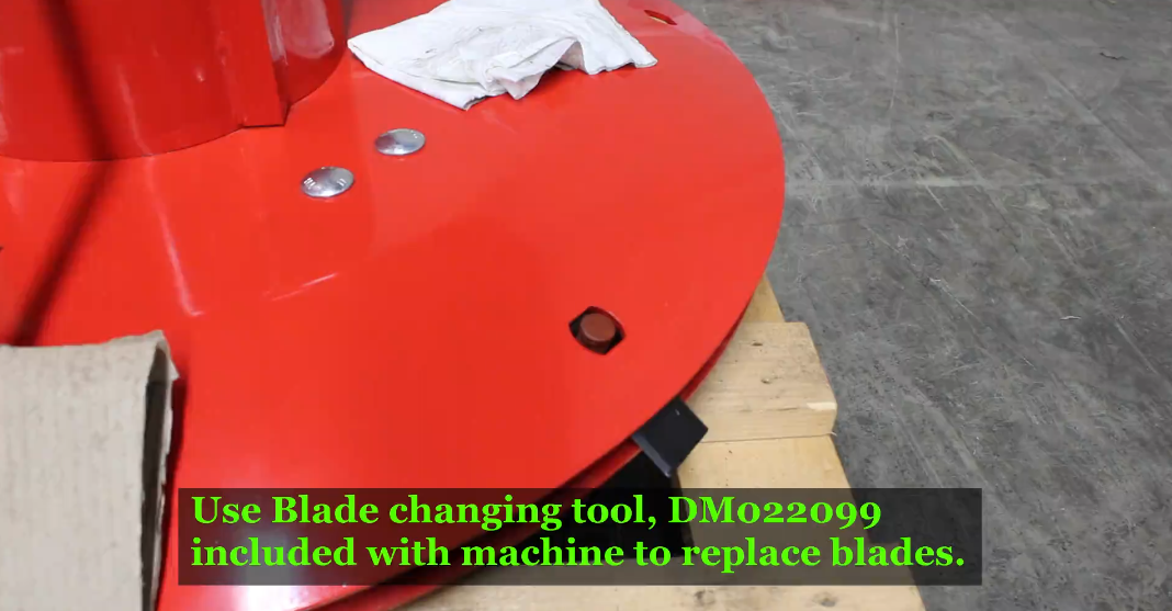 Blade change BDR Drum Mowers.mp4