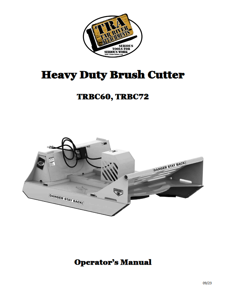 TRBC Heavy Duty Brush Cutter