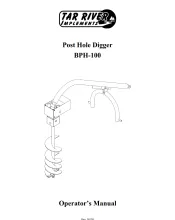 BPH-100 Post Hole Digger 050526