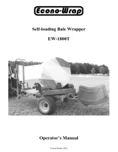EW-1800T Self Loading Bale Wrapper Manual